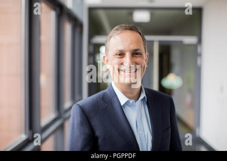 Düsseldorf, Deutschland. 27 Aug, 2018. Markus Mühleisen, Leiter der Arla Foods Deutschland aus Dänemark. Credit: Rolf Vennenbernd/dpa/Alamy leben Nachrichten Stockfoto