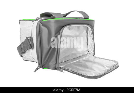 Modische Tasche für Produkte mit termomaterialom Innen. Stockfoto