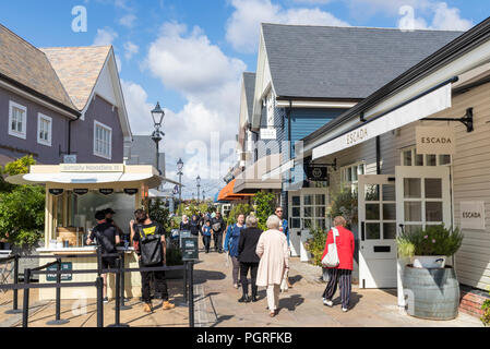 Bicester Shopping Village Bicester Village Designer Outlet Mall Bicester, oxfordshire England uk gb Europa Stockfoto