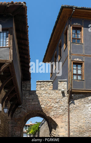 Hisar Kapia - alten Tor in die Altstadt Plovdiv, Bulgarien Stockfoto