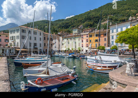 Gargnano, Gardasee, Lombardei, Italien, Europa Stockfoto