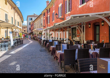 Bardolino, Gardasee, Verona, Venetien, Italien, Europa Stockfoto