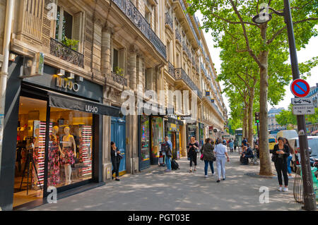 Boulevard Saint Germain, St Germain des Pres, Left Bank, Paris, Frankreich Stockfoto