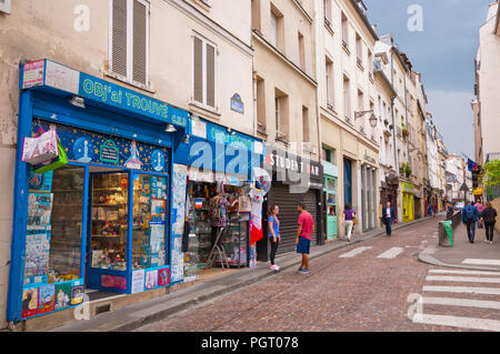 Rue Mouffetard, Quartier Latin, Paris, Frankreich Stockfoto