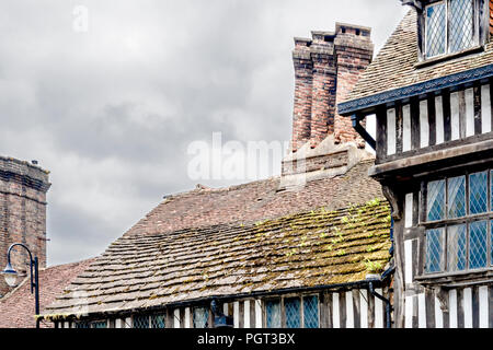 East Grinstead (Sussex, England): Cromwell Haus im Tudorstil Stockfoto