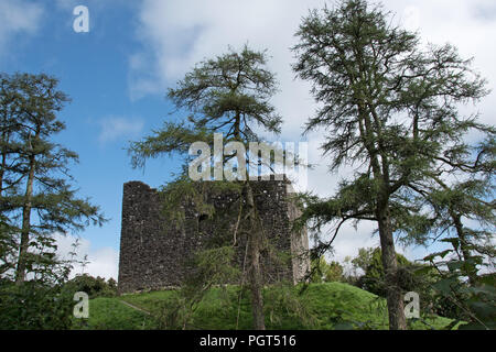 Lydford Lydford, Schloss, West Devon, Großbritannien Stockfoto