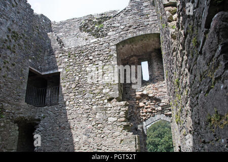 Lydford Lydford, Schloss, West Devon, Großbritannien Stockfoto