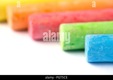 Farbige Kreide Stockfoto