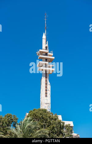 Israel, Tel Aviv - 18. August 2018: Marganit Turm in Hakirya von ASSA Architekten Stockfoto