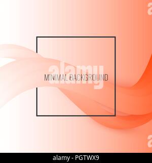 Zusammenfassung Hintergrund. Schöne Wellen Stock Vektor