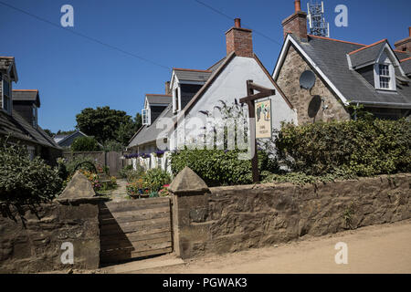 Sark Museum auf Sark Insel, in der Nähe von Guernsey, und ein Teil der Channel Islands Stockfoto