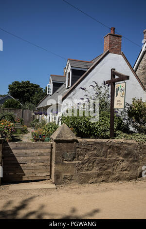 Sark Museum auf Sark Insel, in der Nähe von Guernsey, und ein Teil der Channel Islands Stockfoto