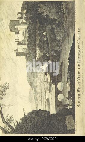 Bild von Seite 8 von '[Rückblick auf Ludlow Castle.]'. Stockfoto