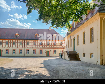 Schloss Lübbenau Burg, Spreewald, Deutschland Stockfoto