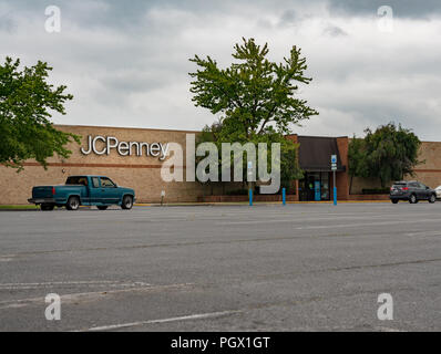 JC Penney Speicher in Winchester VA Stockfoto