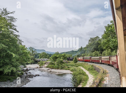 Welsh Highland Railway Stockfoto