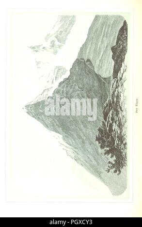 Bild von Seite 164 der "Hochgebirge von Grindelwald. Naturbilder aus der schweizerischen Alpenwelt von C. Aeby und E. v. Fellenberg... und Gerwer. Mit... einer Karte in Farbendruck von R. Leuzinger'. Stockfoto