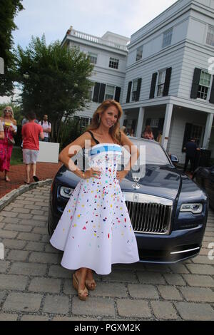 Jill Zarin 6. Jährliche Luxus Mittagessen an der Spitze Rose House in Bridgehampton, NY Mit: Jill Zarin Wo: Bridgehampton, New York, United States Wann: 28 Aug 2018 Quelle: IZZY/WENN.com Stockfoto