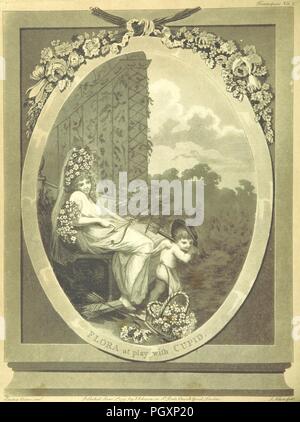 Bild von Seite 386 des "Botanischen Garten; ein Gedicht, etc. [ von Erasmus Darwin, der Ältere.] (Teil I zweite Ausgabe. - Teil II. Die dritte Ausgabe.)". Stockfoto