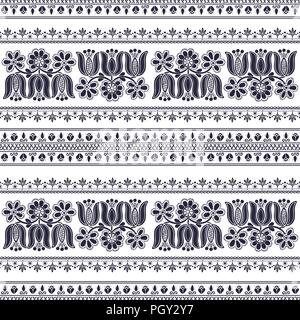 Ungarische nahtlose Muster, vektor design Stock Vektor