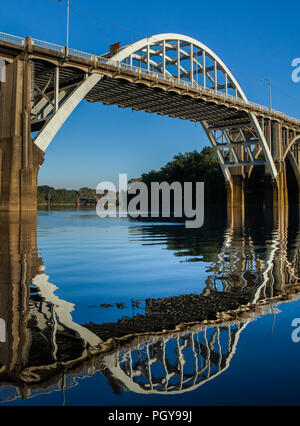 Edmund Pettus Bridge in Selma, Alabama Stockfoto