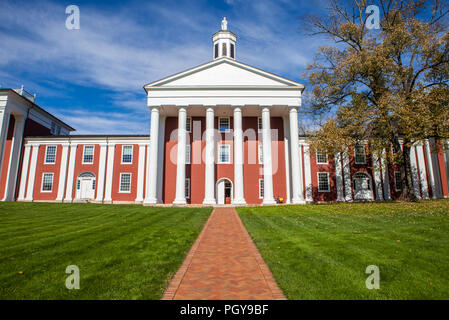 Campus der Washington und Lee University in Lexington, Virginia Stockfoto