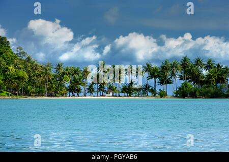 Koh Ngam Beach, Koh Ngam Insel, die Südspitze der Insel Koh Chang, Thailand. Stockfoto