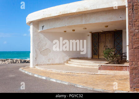 Leuchtturm von Alexandria und thr Montaza Palastes Stockfoto