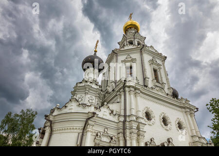 St. Trinitatis Kirche (1703), Troitse Lykovo, Moskau, Russland Stockfoto