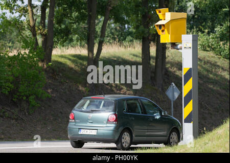 Durchsetzung der Kamera in Polen. 23. August 2018 © wojciech Strozyk/Alamy Stock Foto Stockfoto