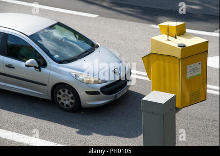 Durchsetzung der Kamera in Polen. 23. August 2018 © wojciech Strozyk/Alamy Stock Foto Stockfoto