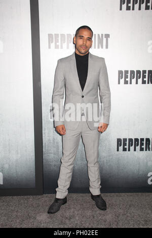 Los Angeles, USA. 28. Aug 2018. Randy Gonzalez 28.08.2018 Die Weltpremiere von "pfefferminze" am Regal Cinemas L.A. statt Leben in Los Angeles, CA Foto: Cronos/Hollywood News Credit: Cronos/Alamy leben Nachrichten Stockfoto