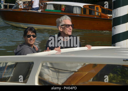 Venedig, Italien. 29 Aug, 2018. 75. Filmfestival von Venedig, Celebrity Sightings. Bild: David Cronenberg Credit: Unabhängige Fotoagentur/Alamy leben Nachrichten Stockfoto