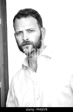 Roma, Italien. 29 Aug, 2018. 75. Filmfestival von Venedig 2018, Ulla Mia ist Photocall film Pelle''. Im Bild: Alessandro Borghi Credit: Unabhängige Fotoagentur/Alamy leben Nachrichten Stockfoto