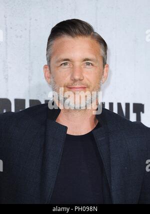 Los Angeles, CA, USA. 28 Aug, 2018. Jeff Hephner in der Ankunftshalle für pfefferminze Premiere, Regal LA LIVE, Los Angeles, CA August 28, 2018. Credit: Elizabeth Goodenough/Everett Collection/Alamy leben Nachrichten Stockfoto