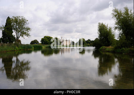 Stamford, Großbritannien. 29. August 2018. Eine allgemeine Ansicht von Burghley House in Stamford, Lincolnshire, Großbritannien. Jonathan Clarke/Alamy leben Nachrichten Stockfoto