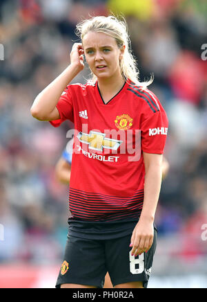 Manchester United Frauen Mollie Grün Stockfoto