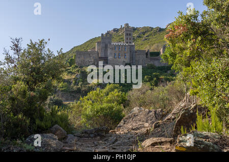 Sant Pere de Rodes Benediktinerkloster, Katalonien, Spanien Stockfoto