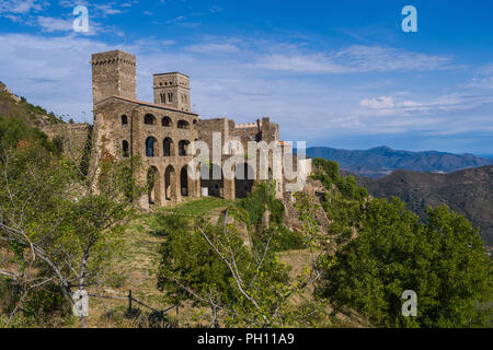 Sant Pere de Rodes Benediktinerkloster, Katalonien, Spanien Stockfoto