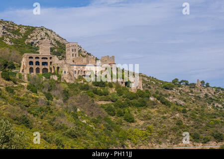 Sant Pere de Rodes Benediktinerkloster, Katalonien, Spanien Stockfoto