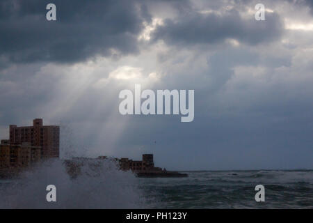 Zitadelle von qaitbay Alexandria, Kairo, Ägypten 2013 Stockfoto