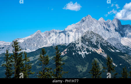 Eine Ansicht vom Rossbrand auf Torstein (2454 m), Österreich, Europa Stockfoto