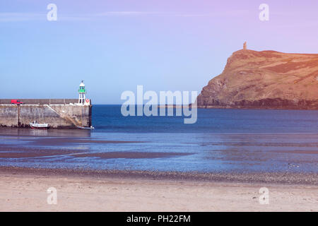 Port Erin auf der Isle of Man Douglas, Isle of Man. Stockfoto