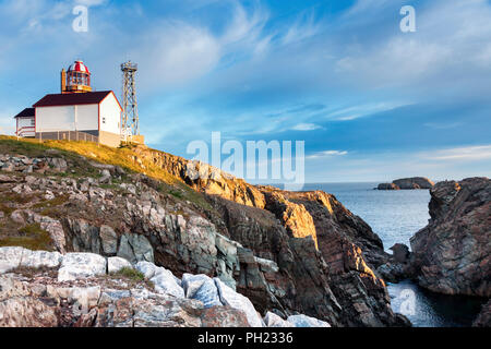 Cape Bonavista Lighthouse, Neufundland. Bonavista, Neufundland und Labrador, Kanada. Stockfoto