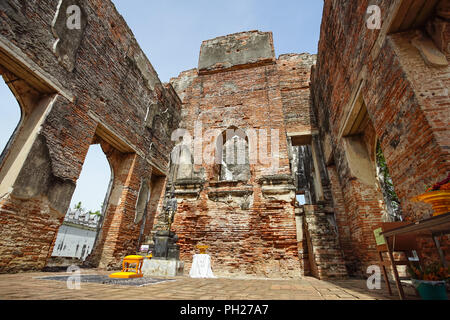 Dusit Sawan Thanya Mahaprasat Thronsaal Phra Narai Ratchaniwet oder König Narai's Palace. Lopburi, Thailand Stockfoto