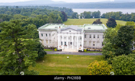 Mühlen Mansion, Staatsburgh State Historic Site, Hyde Park, New York, USA Stockfoto