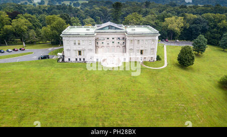 Mühlen Mansion, Staatsburgh State Historic Site, Hyde Park, New York, USA Stockfoto