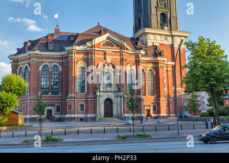 St. Michaeliskirche (1786), Kirche St. Michael, Hamburg, Deutschland Stockfoto