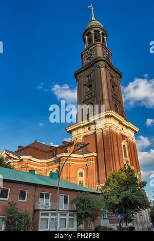 St. Michaeliskirche (1786), Kirche St. Michael, Hamburg, Deutschland Stockfoto