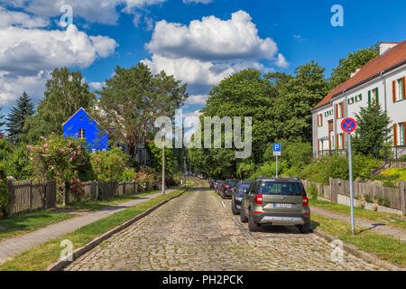 Gartenstadt Falkenberg, Berlin, Deutschland Stockfoto